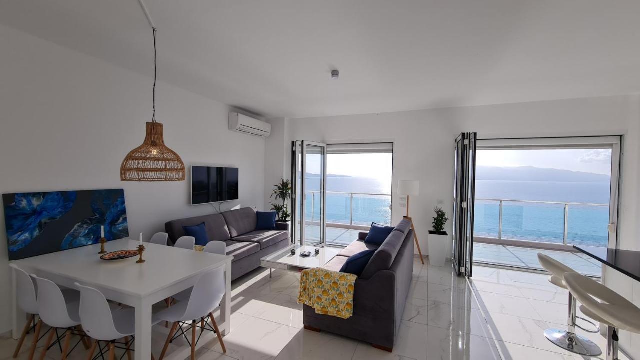 Rocknest Sea View Penthouse Apartment Sarande Exterior photo